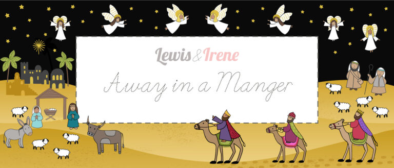 Away in a Manger graphic